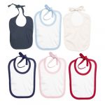 5 Pack Baby Cotton Bibs
