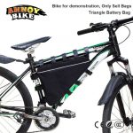 MTB Triangle Bike Bag Front Tube Frame Cycling Bicycle Bags Waterproof MTB Road Pouch Holder Saddle Bicicleta Bike Accessories (#693-9BBK 39X34X36cm)