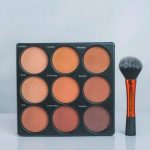 THE MELANIN SECRETS POWDER PALETTE + Free Real Technique Powder Brush