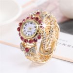Women Woman Quartz Wristwatch Leather Ladies Bracelet Luxury Watch