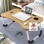 Multipurpose Foldable Wooden Bedside LaptopTable