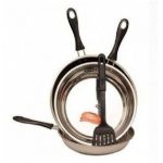 4pcs Stainless Steel Frying Pan Cookware Set