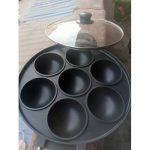 7-In-1 Non-stick Omelette Masa - Cake Pan Plus Cover Lid.