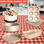 8"/ 9"Non-Stick Carbon Bake Pan Cake Mold Environ Round Cake