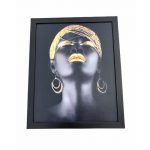 African Queen Decorative Wall Frame