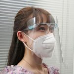 Face Shield With Frame And Kn95 Nose Mask