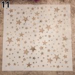 Fashion Painting Template Stencil Scrapbooking Album Cake-