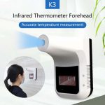 K3 Wall Mounted Infrared Thermometer Forehead