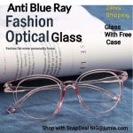 Life Saving Unisex Blue Light Blocking Glasses For Computer Use, Anti Eyestrain UV Filter Lens