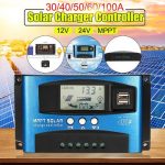 MPPT Solar Charge Controller 100A 12/24V Dual USB