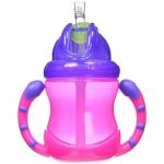 Nuby Flip N' Sip Cup 6m - Pink,,