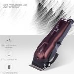 Professional Hair Clipper Rechargeable Cordless Hair Trimmer Haircut For Children Adults