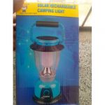 Qasa SOLID RECHARGEABLE LANTERN WITH SOLAR PANEL