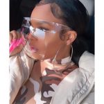 Quality,Classic And Detachable Face Shield Glasses