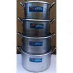 Tower 4 Set Of Cooking Pots Cookware
