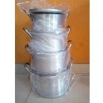 Tower Tower Pot Set - 4 Piece (tower Trim)16,18,20,22cmTower Tower Pot Set - 4 Piece (tower Trim)16,18,20,22cm