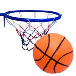 Wall Mounted Hanging Basketball Goal Hoop Rim Net