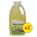 Wesson Pure & 100 Percent Natural Canola Oil - 4.73 Litres (x2)