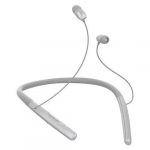 Wireless Bluetooth Earphone Headset White&Grey,