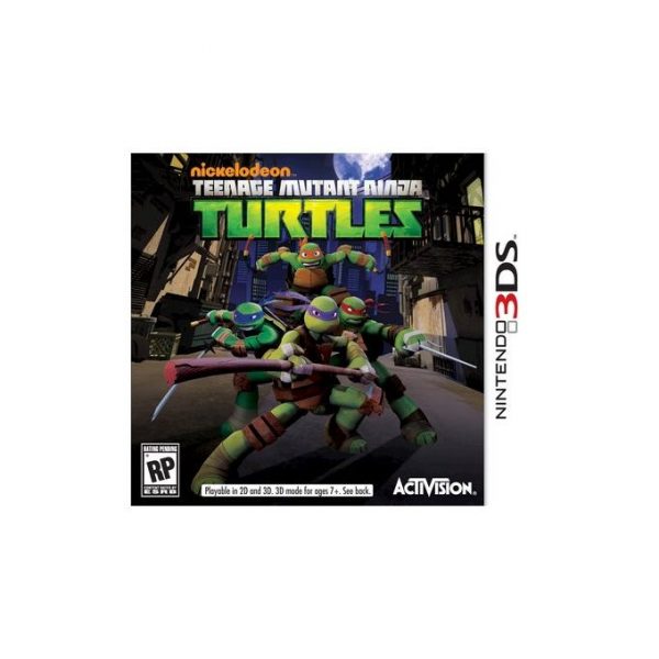 Nintendo Nickelodeon Teenage Mutant Ninja Turtles (Nintendo 3DS) (USA ...