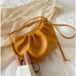 Small Cute Ladies Bucket Bag Caramel