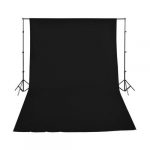10x10ft BLACK Screen Muslin Cloth Backdrop Photo Studio Photography Background