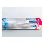 2 In 1 Brush Baby Bottle Cleaner- Blue.