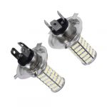 2Pcs H4 DC12V 120LED SMD Auto Car Driving Running Fog Light-