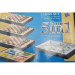 5 In 1 Chess Set Game