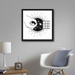 Awesome Abstract Strings Wall Frame(14x14Inches)