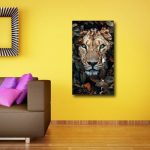 Awesome Abstract Hallow Wall Canvas