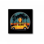 Awesome Summer Trip Wall Art Canvas