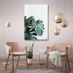 Awesome Tropical Leave Wall Canvas