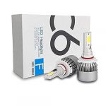 C6 9005 HB3 12V 36W LED COB Canbus Super White 6000K Replacement Headlight Light, 6000K White