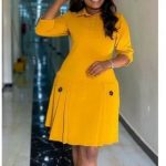Classic Cooperate Office Ladies Gown