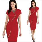 Female Office Long Gown