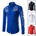 Men's Printed High-end Logo African Style Shirt Casual