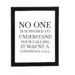NO ONE Wall Decorative Frame