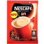 Nestle Nescafe Breakfast 3-In-1 Coffee - 25g (X 10)