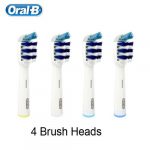 Replacement Brush Heads Tri Zone Clean Bristle Swing+Sweep+Oscillation Clean Change On Oral B Rotar