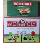 SCRABBLE & MONOPOLY SCRABBLE + MONOPOLY(2IN1)