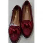 Trendy Female Flat Shoe - Red