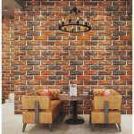 Whiterosy wallpapers Bricks Wallpaper 3D Effect - 5.3 SQM