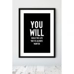 YOU WILL Decorative Frame
