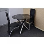 Dining Table And 2 Sitting Chairs