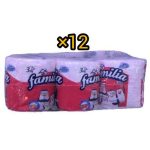 Familia Ultra Red Tissue Paper Roll - 12 Rolls
