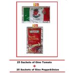 Gino Tomato Mix (25 Sachets) + Peppe & Onion Mix (25 Sachets)