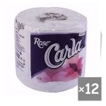 Rose Carla Tissue Paper Roll X12
